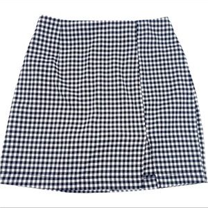 Wild fable target gingham mini skirt